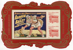 U.S. #4905 Circus Souvenir Sheet from USPS Yearbook