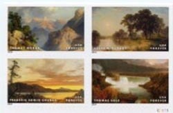 U.S. #4920a Hudson River School Block of 4