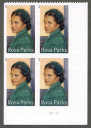 U.S. #4742 Rosa Parks PNB of 4