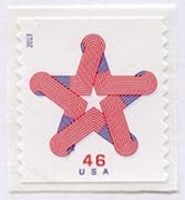 U.S. #4749 Patriotic Star