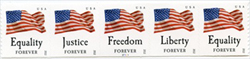 U.S. #4640a Four Flags PNC(5) #S11111