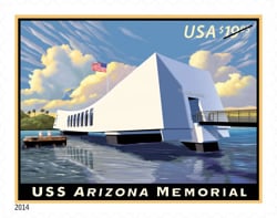 U.S. #4873 USS Arizona Express Mail