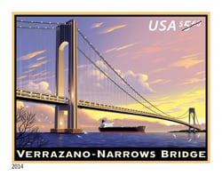 U.S. #4872 Verrazano-Narrows Priority Mail