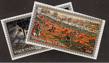 U.S. #4787-88 Civil War 1863 Sesquicentennial, 2 Singles