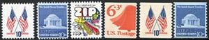 U.S. #1509-20 Regular Issues of 1973-74 MNH