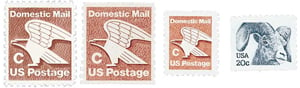 U.S. #1946-49 Regular Issues of 1981 ('C' Issue) MNH