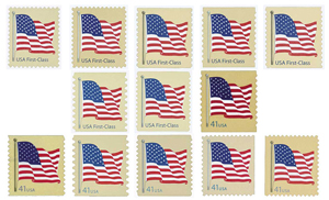 U.S. #4129-91 Flag Series of 2007 MNH
