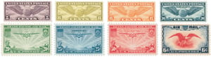 U.S. #C16-24 1926-30 Airmail Issue MNH