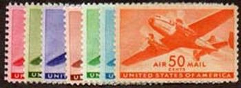 U.S. #C25-31 Transports MNH