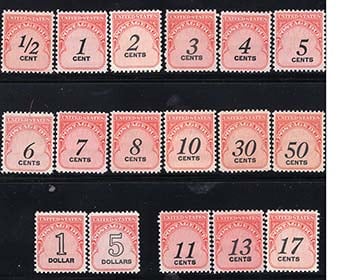 U.S. #J88-104 Postage Due 1959-1985 MNH