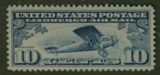 U.S. #C10 10c Lindbergh Airmail Mint