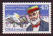 U.S. #C118 Samuel P. Langley MNH