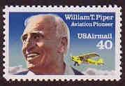 U.S. #C129 William T. Piper MNH