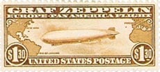 U.S. #C14 $1.30 Graf Zeppelin Mint