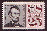 U.S. #C59 25c Abraham Lincoln MNH