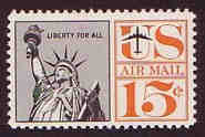 U.S. #C63 15c Statue of Liberty MNH