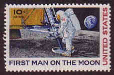 U.S. #C76 10c First Man on The Moon MNH
