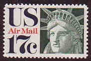 U.S. #C80 17c Statue of Liberty MNH