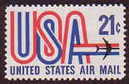 U.S. #C81 21c USA and Jet MNH