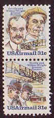 U.S. #C92a Wright Brothers - Pair MNH