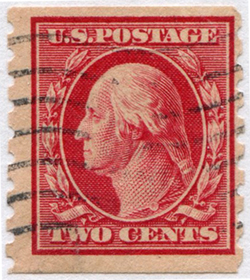 U.S. #393 Used Washington-Franklin