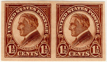 U.S. #631 Pair MNH