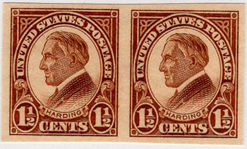 U.S. #631 Pair Mint