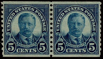 U.S. #602 Pair mint