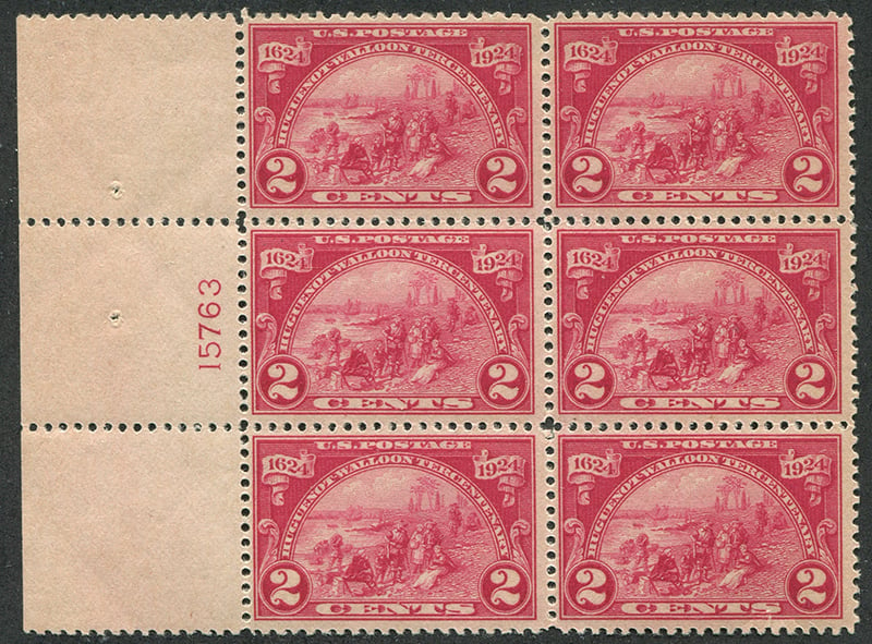 U.S. #615 PNB MNH