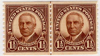 U.S. #686 Mint Line Pair