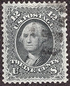 U.S. #69 12c Washington of 1861