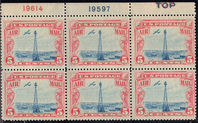 U.S. #C11 PNB6 MNH