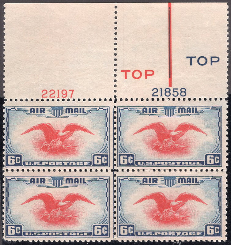 U.S. #C23 PNB4 MNH