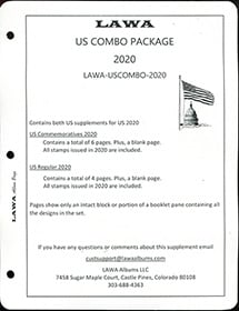 LAWA US Combo Supplement for White Ace 2020