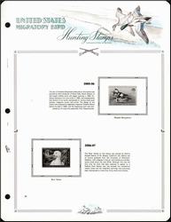 White Ace Duck Stamps 1934-2022 with Blue Binder Set