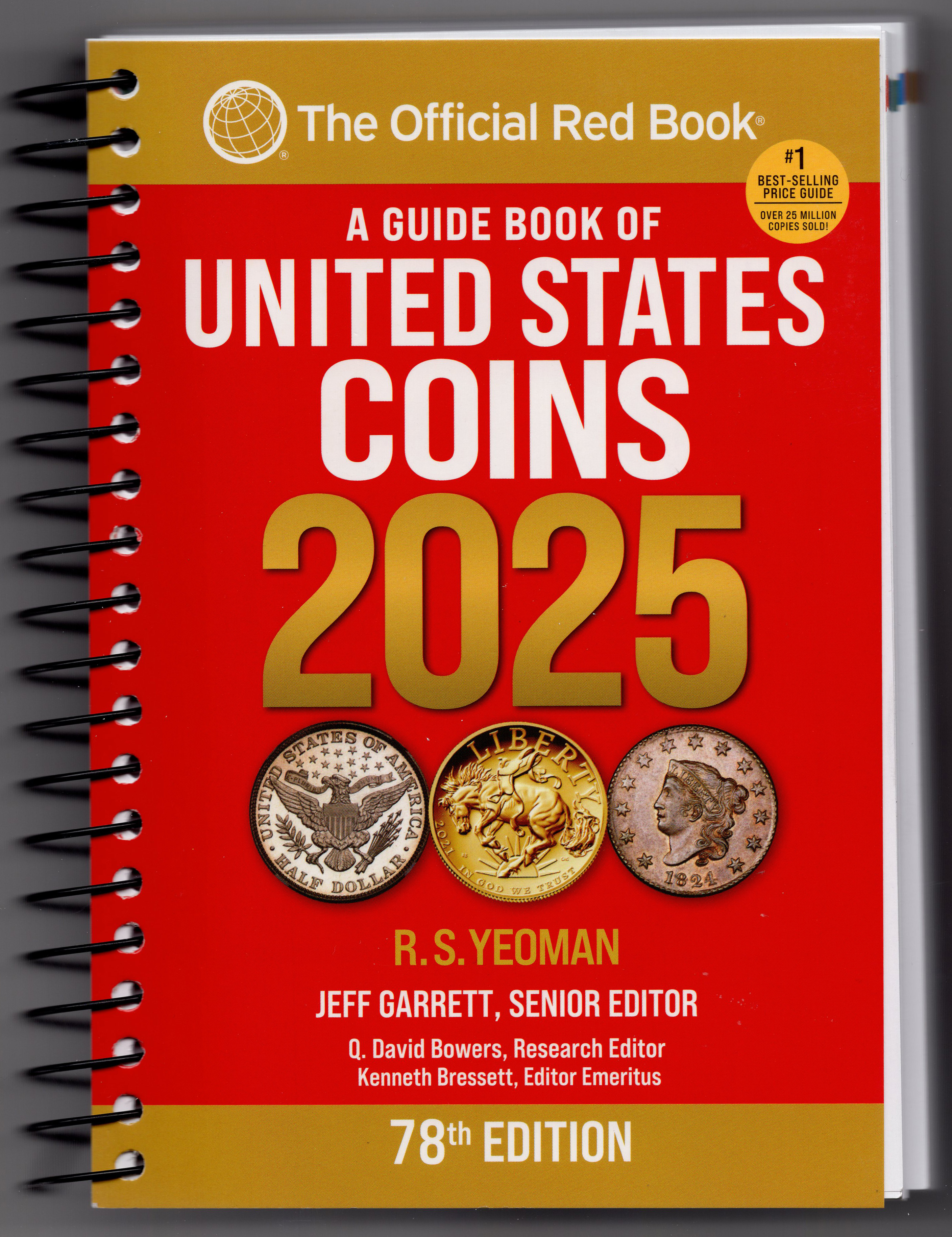 2025 Official Red Book of United States Coins - Spiral