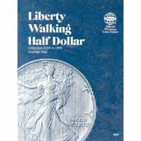 Whitman Liberty Walking Half Dollars - 2 Volume Set