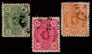 Finland #31-33 Used